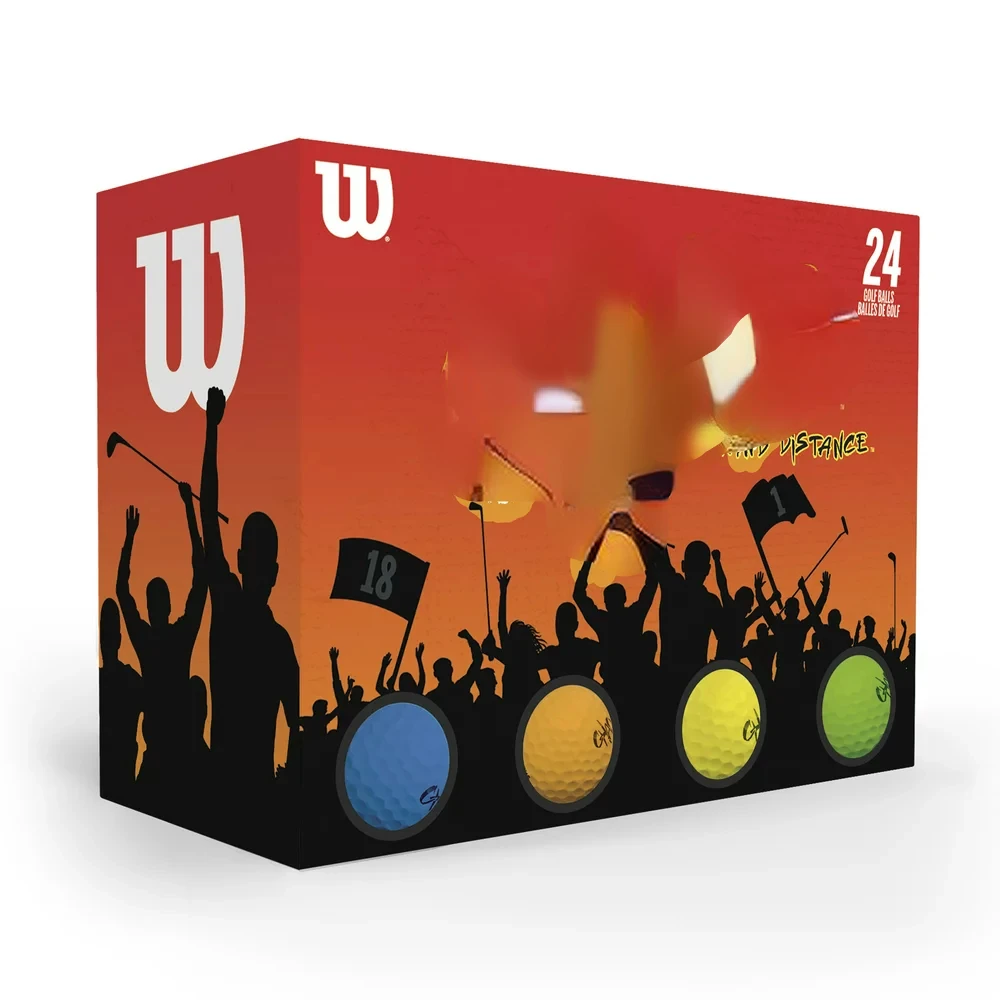 

Golf Ball, Multi-Color - 24-Pack