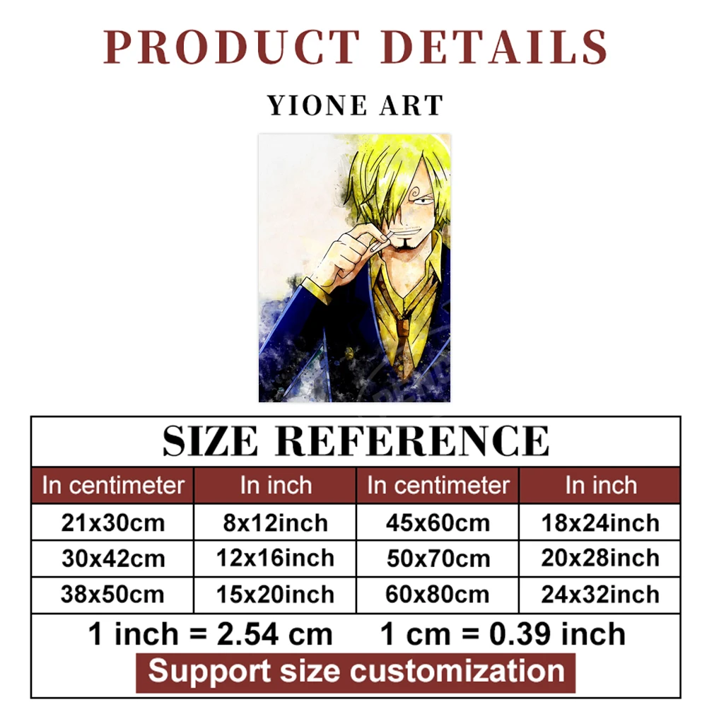 Zoro домашнее украшение Аниме Холст One Piece Sanji картины Robin стена Nami Печатный Луффи