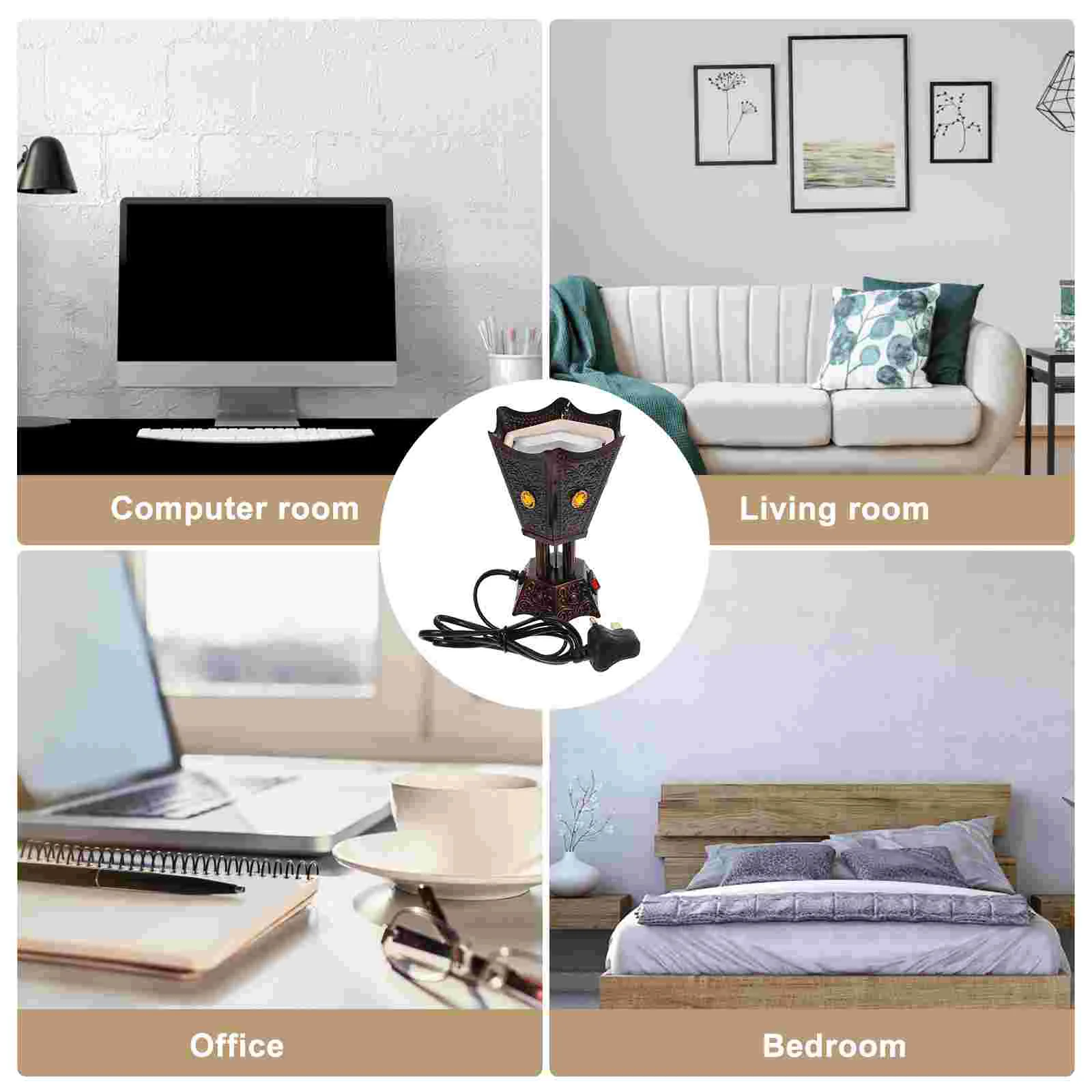 Винтажный подключаемый держатель для благовоний электрическая палочка