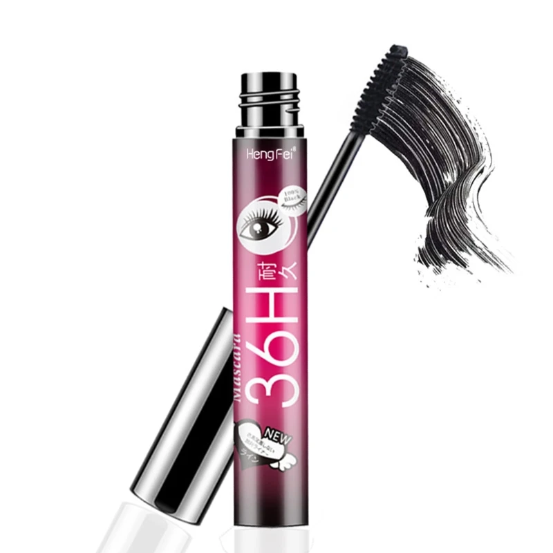 

4D Eyelash Mascara Lengthening Extra Long Lash Thick Longlasting Waterproof Smudge-Proof Eyelashes for Women Girls