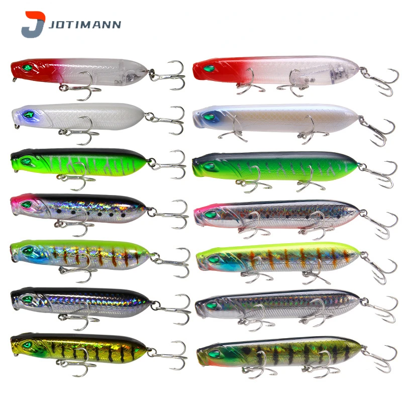

Topwater Floating Fishing Lure Artificial Bionic Minnow Spinning Bait Carp Striped Bass Jerkbait Wobbler Lure Trolling Tackle