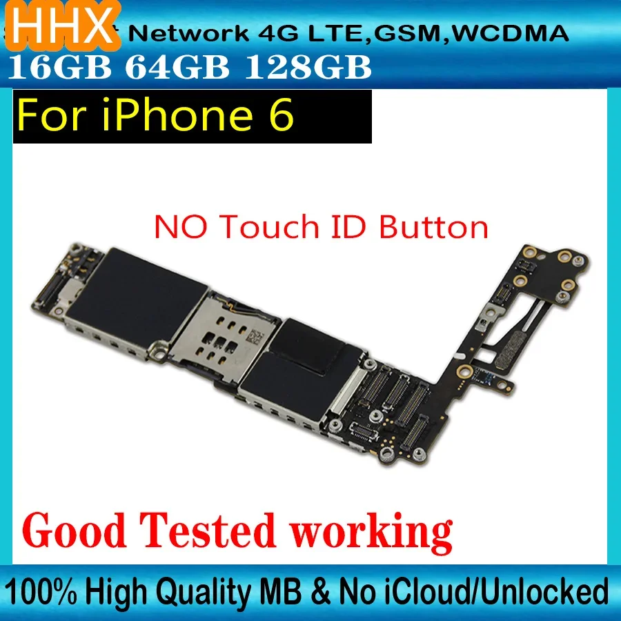 Материнская плата для iPhone 6 полные чипы система iOS Бесплатная логическая iCloud