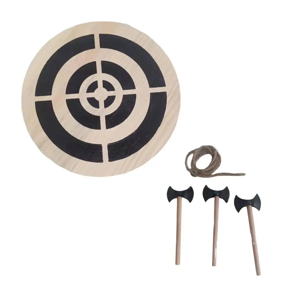 

1 Set Dart Pendant Excellent Interactive with Axes Father's Day Supplies Dart Plate Pendant Dart Throwing Plate