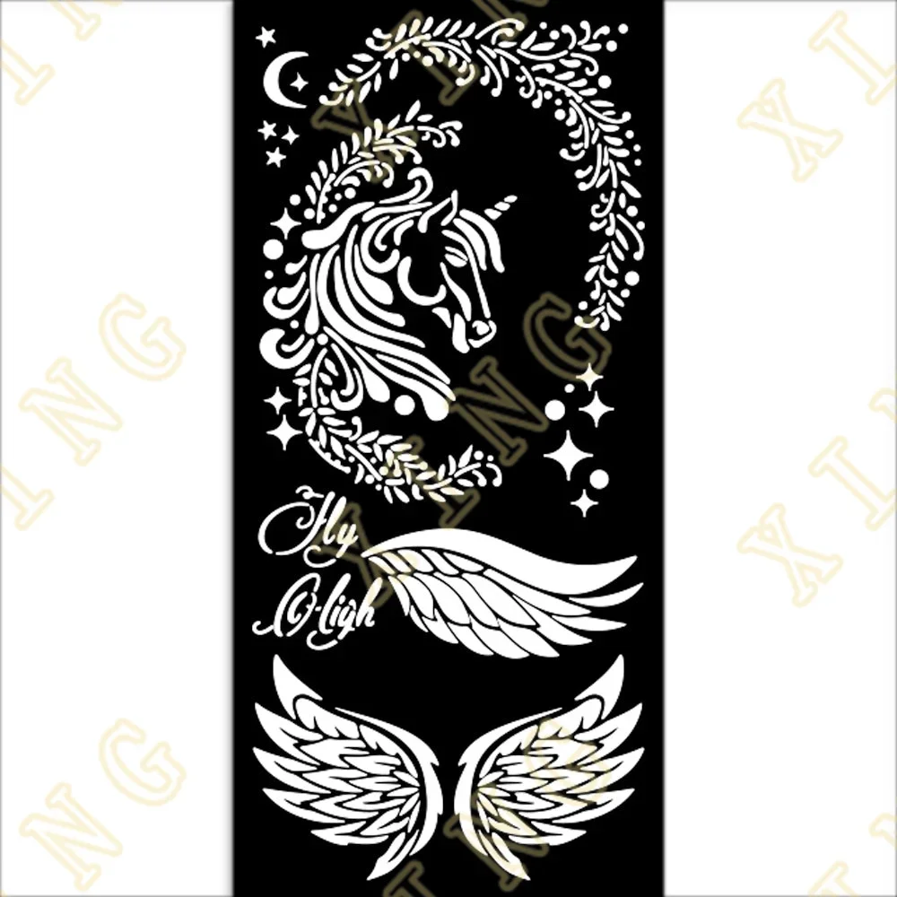 Новые бабочки Перья DIY слойные трафареты настенная живопись фотообои шаблон