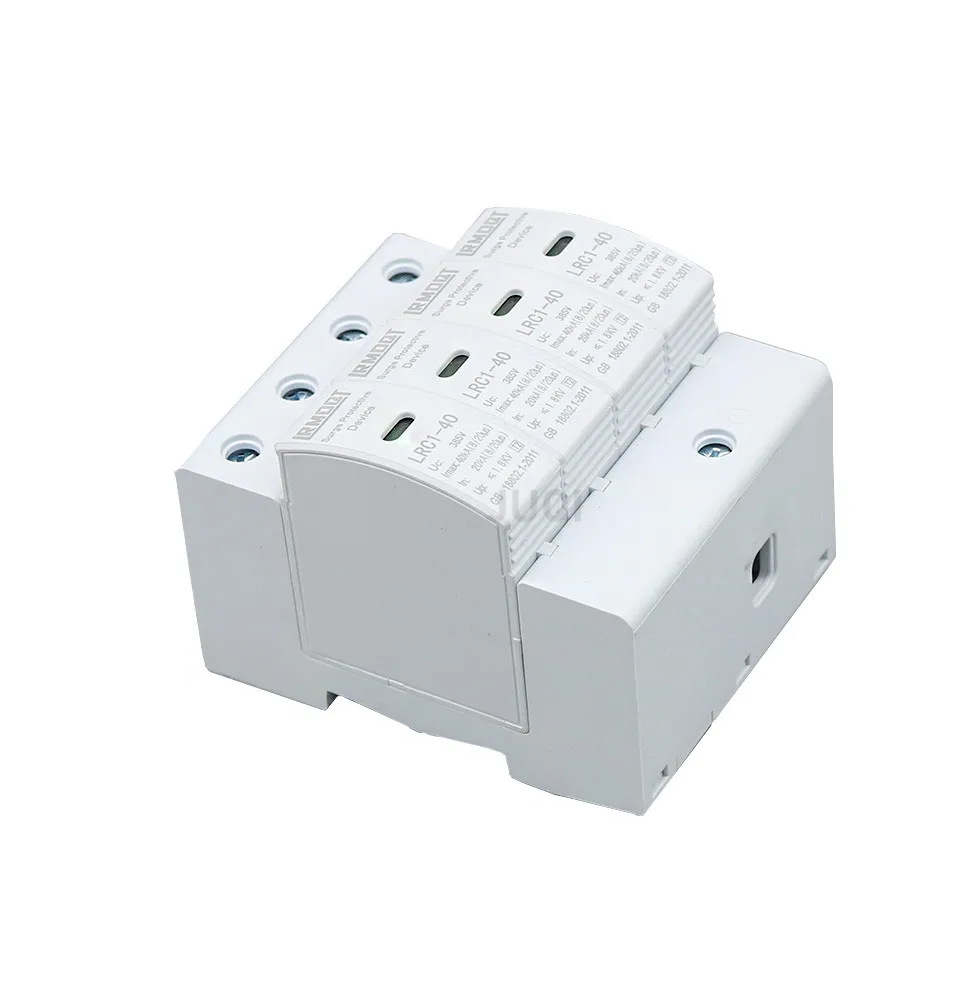 SPD 4P AC385V Защита от перенапряжения для дома 20KA~40KA 30KA~60KA 10KA~20KA Защитное устройство низкого напряжения (art.: 3920ceeebecea) - 3920ceeebecea