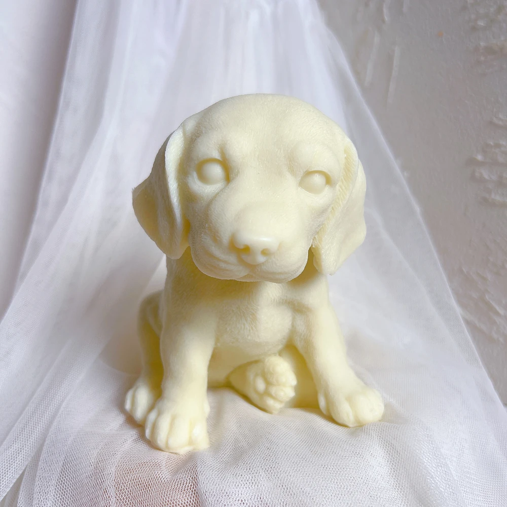 Beagle Свеча для собак Mold животные щенки восковая Силиконовая Форма Щенок Собака