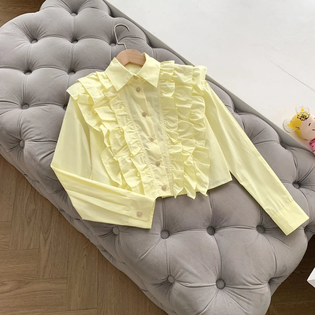 

Женская одежда, рубашка, топ, женская блузка, женская одежда, модная женская рубашка 2022, рубашки с длинным рукавом и пуговицами со стразами