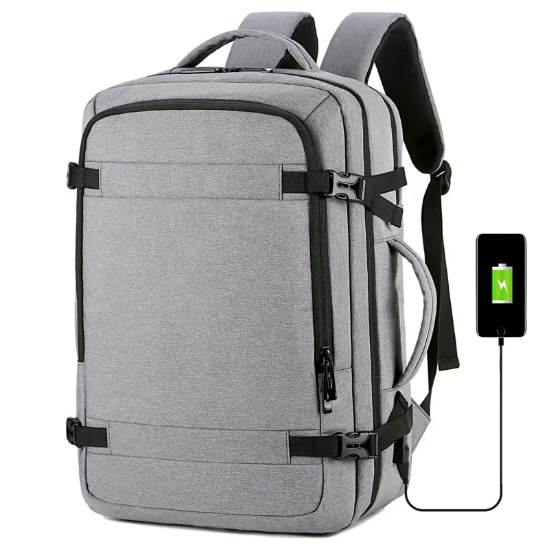 

Деловые рюкзаки, вместительная сумка для ноутбука, ручной рюкзак, водонепроницаемые Рюкзаки, зарядка для большого раздвижного ноутбука