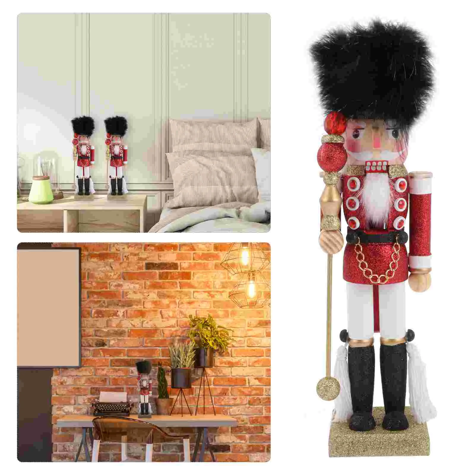 

Nutcracker Figures Christmas Decorations Nutcracker Puppet Soldier King Figurines Nutcracker Figurines