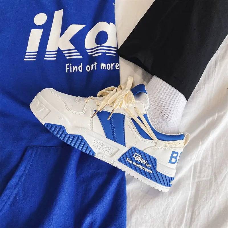 

2022 New Board Shoes Thick Bottom Shoes Big Head Breathable Leisure Sports Mori Harajuku Canvas Shoes Men's Shoes Trend