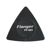 1pcs 0.5/0.75/1mm Guitar Picks Triangle Black White Multi-thickness Anti-slip Style ABS Material Picks Guitar Accessories FP-003