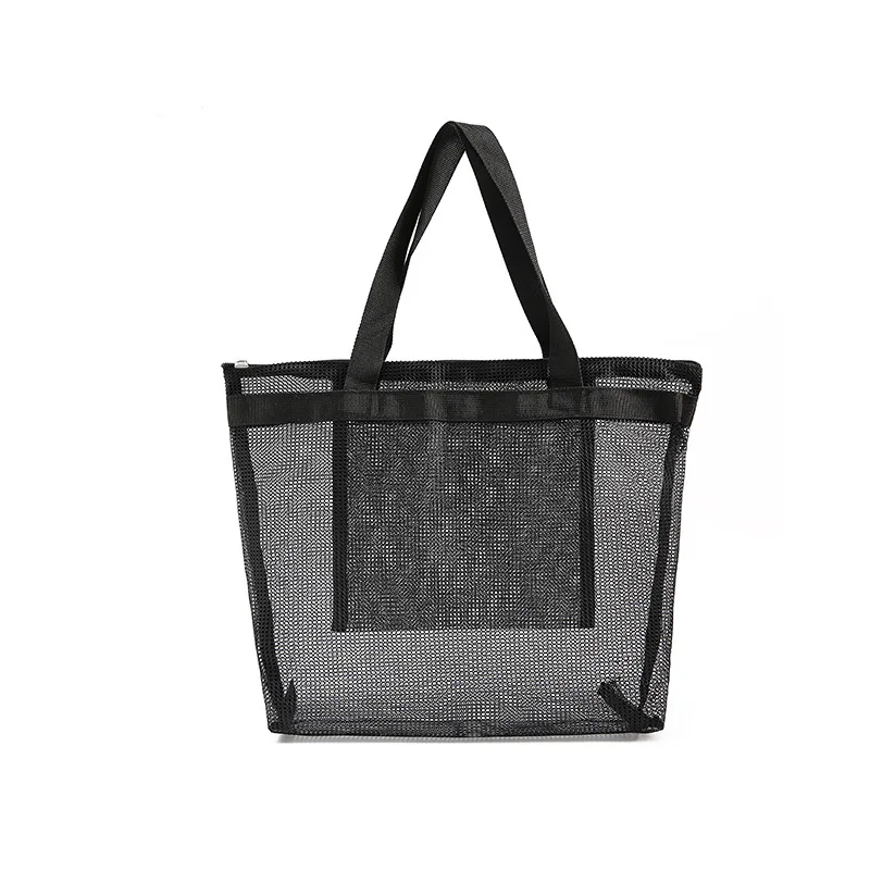 

Beach Bag Single Shoulder Mesh Bath Bag Dry and Wet Separation Swimming Bag Bath Bag Travel Portable Storage Bag Bathroom Bag