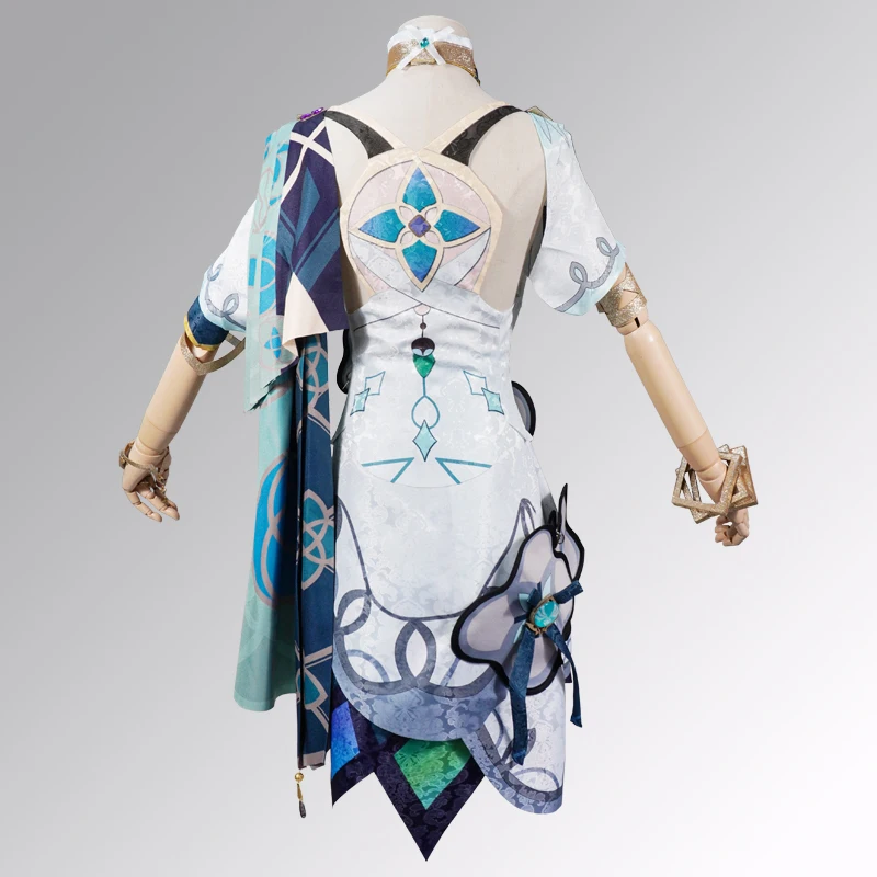 Костюм для косплея Genshin ударная форма парик аниме китайский стиль костюмы на