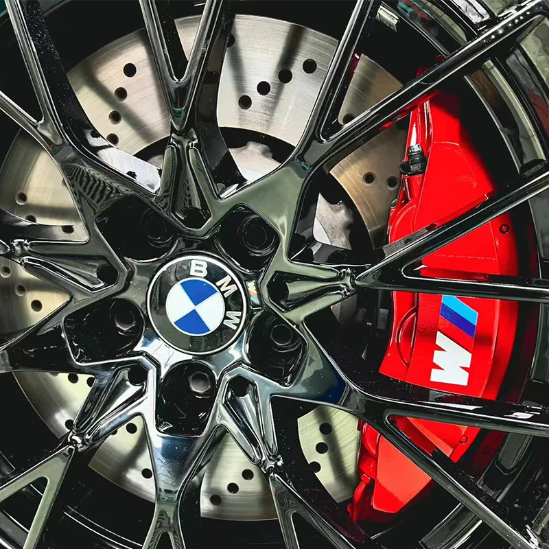 6 шт. наклейки на скобы автомобиля для BMW M Performance E36 E60 E90 X2 X1 X3 X5 E46 E39 E70 M3 M5 M6 G20 G30 E93