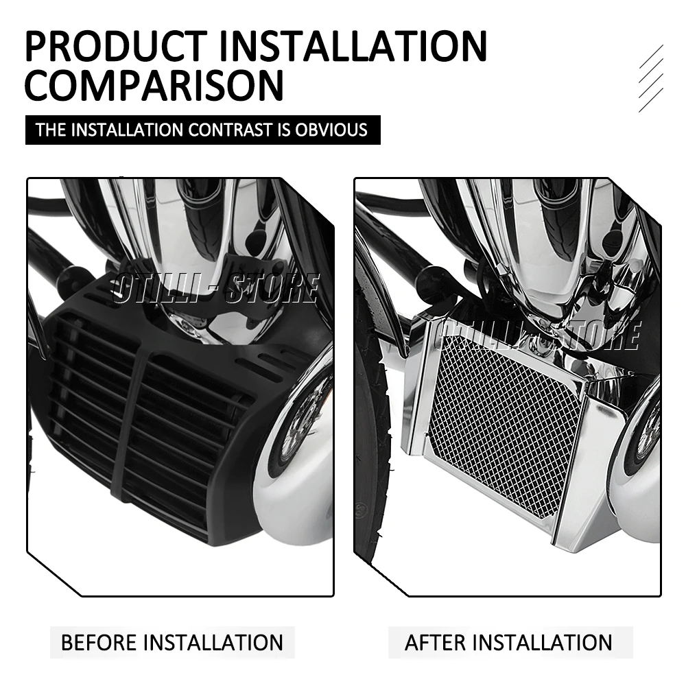 Защита масляного радиатора для BMW R18 2020-2022 защита двигателя мотоцикла защитная