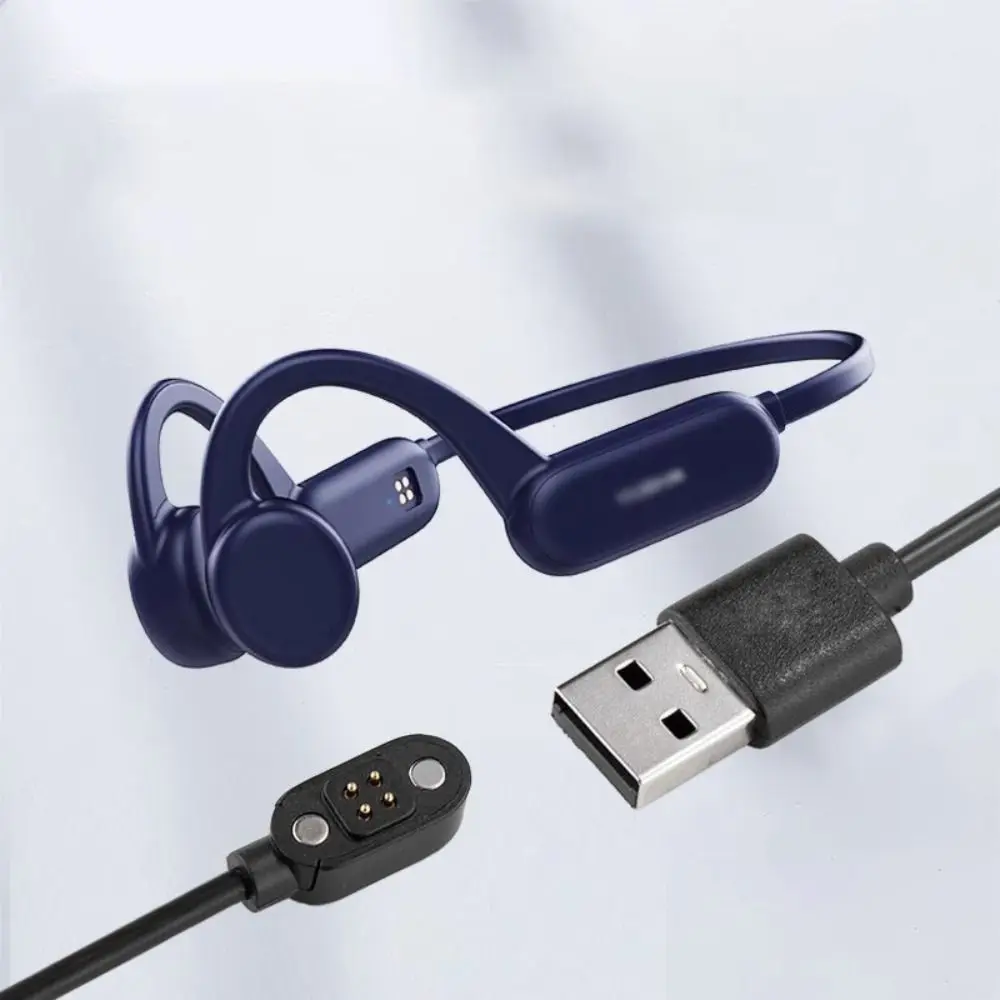 Фото Магнитное зарядное устройство для наушников с костной проводимостью, USB водонепроницаемое зарядное устройство для наушников, 5 В, 1 А, беспроводной зарядный кабель для YUANS X7/X8/X18pro №4