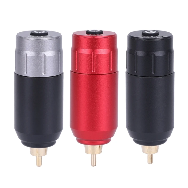 

Mini Wireless Power Supply For Rocket Tattoo Machine Pen RCA Connector 1300mA