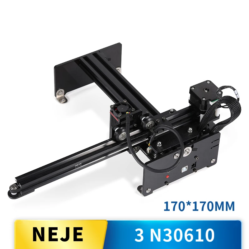 2022 NEJE 3 N30610 High Speed Mini CNC Laser Engraver with Wireless APP Control- LIGHTBURN - LaserGRBL- MEMS Protection
