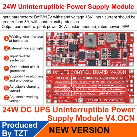 Модуль повышения зарядки TZT 2S V4.0CN