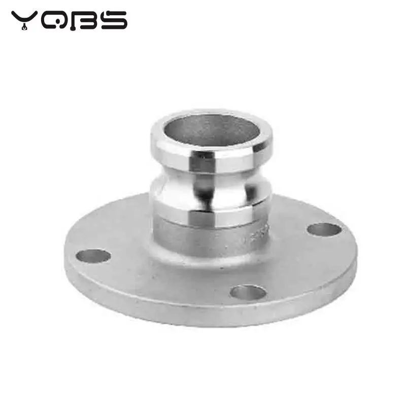 YQBS 1 шт. 1/2 "-2" 304 Stianless стальной Тип F с фланцем Camlock штуцер кулачковый и паз