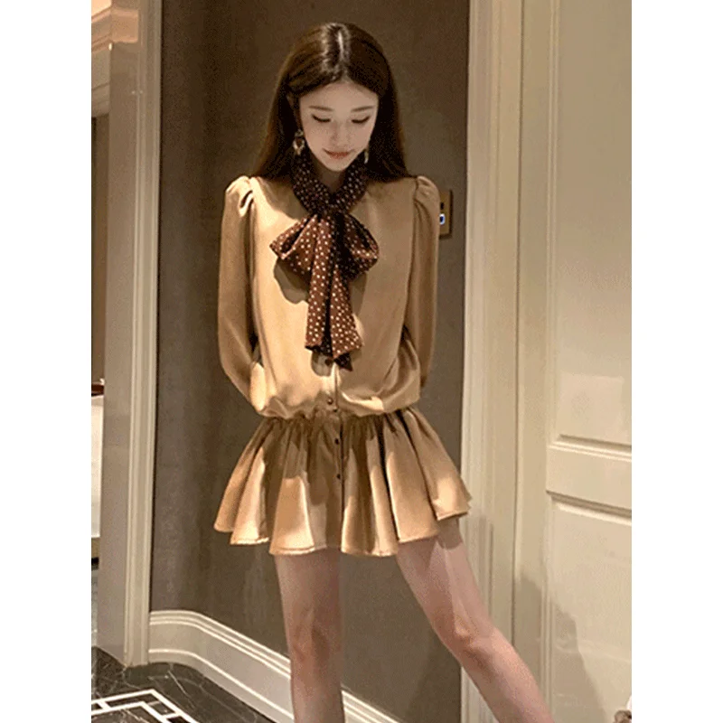 Новое осеннее роскошное кружевное атласное платье с вышивкой в стиле пэчворк