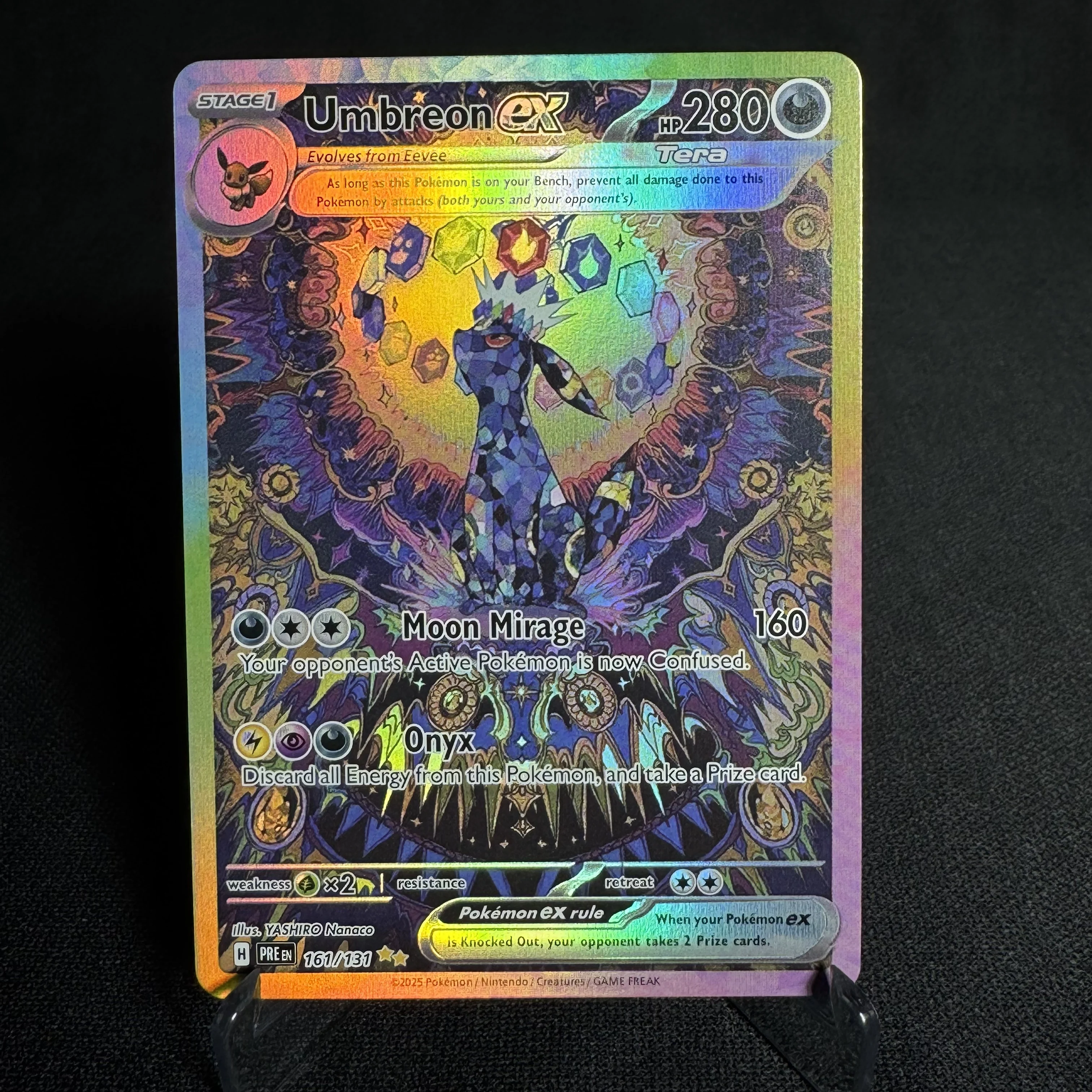 Фото PKM английские прокси-карты Scarlet & Violet XY Umbreon Gengar EX Magikarp PTCG игровые коллекционные карты игровые игрушки №4