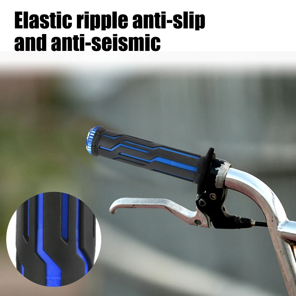 Эргономичный руль мотоцикла с антивибрационными рукоятками Прочные мягкие