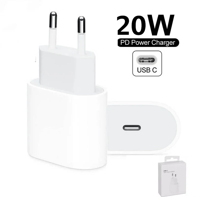 

Зарядное устройство Usb Type-C 20 Вт с поддержкой быстрой зарядки