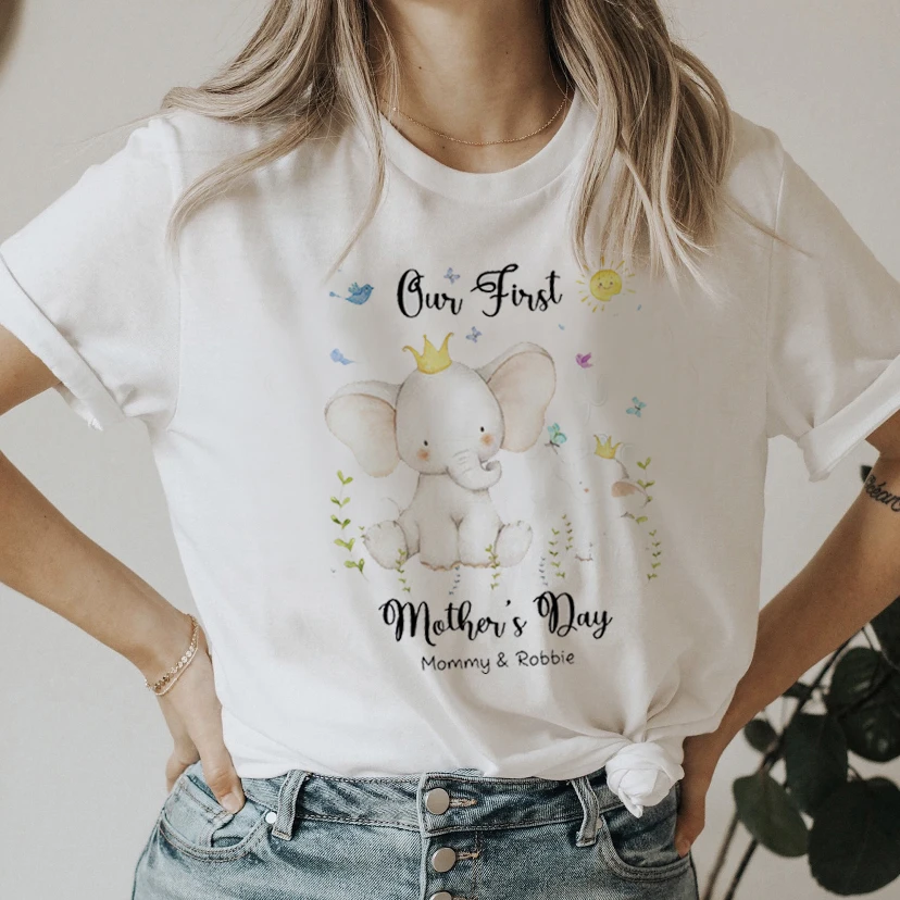 

Summer Fashion New All-match Women's 90s Women's Fashion T-shirt Women's Short-sleeved Cartoon Clothes Printing O-neck Top Patte