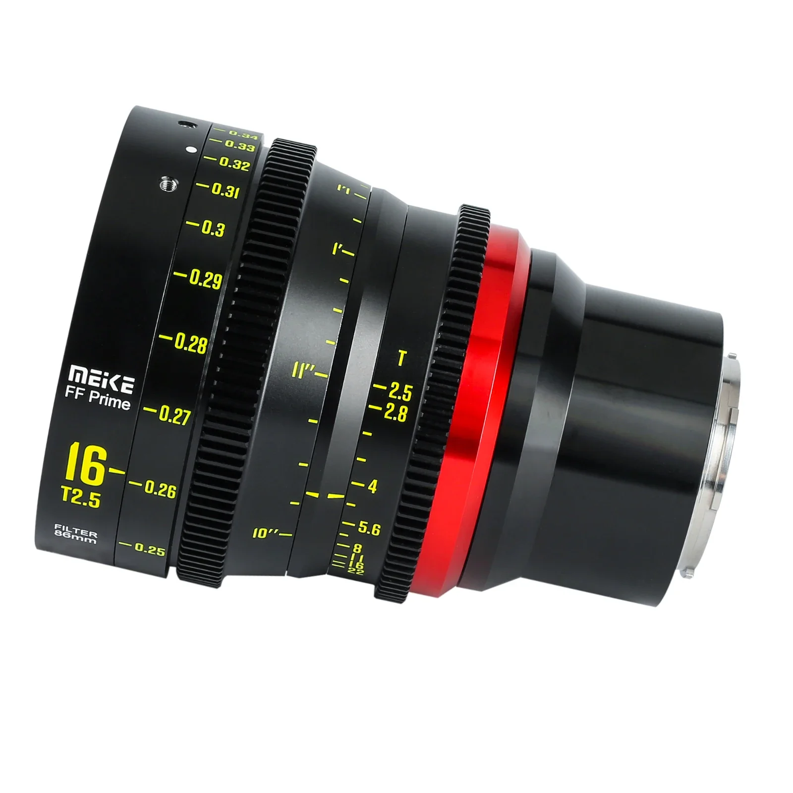 Фото Кинокамерный объектив Meike Prime 16mm T2.5 для полнокадровых кинокамер, таких как Canon C700, C500II, Sony VENICE, Sony FX3, FX6, FX9 №2