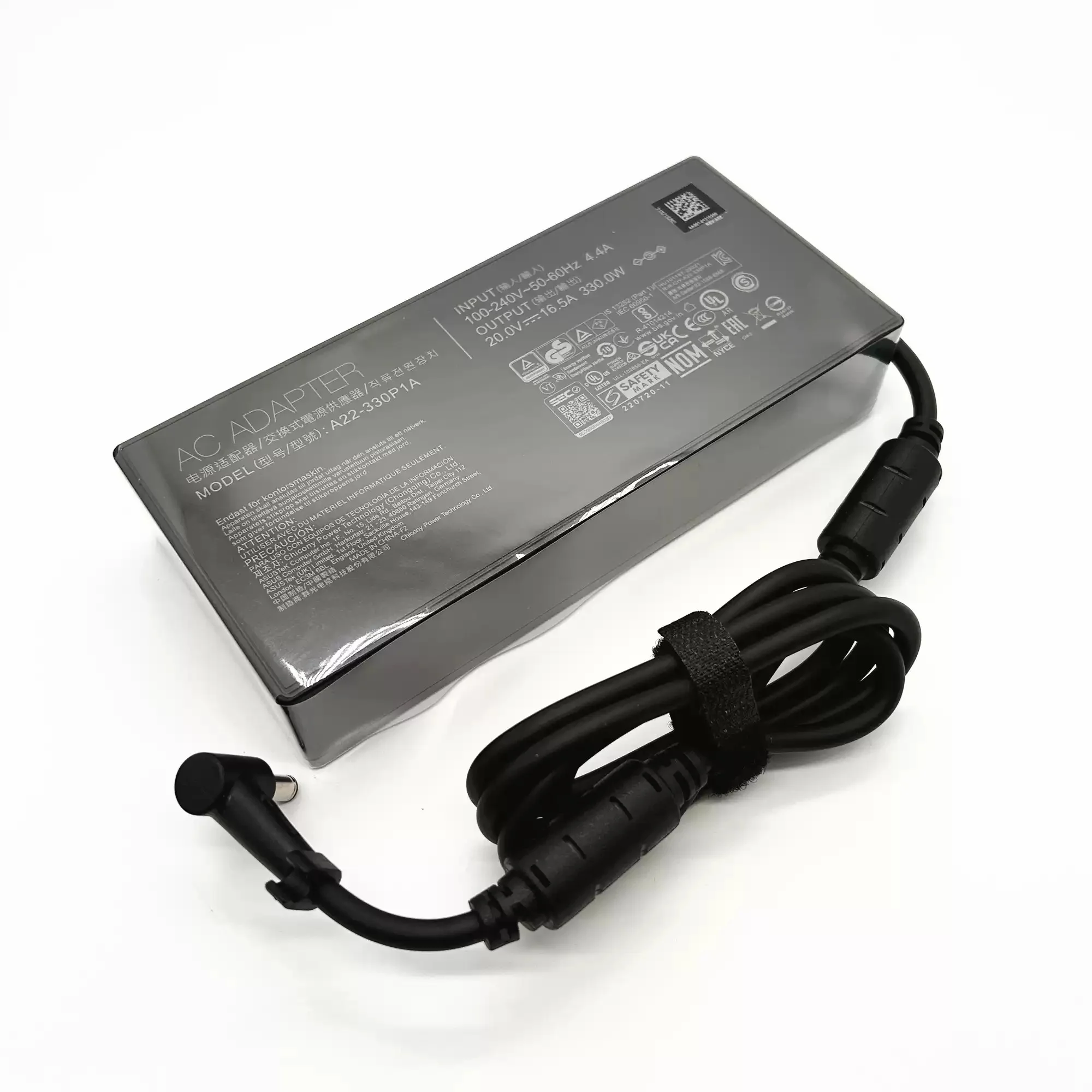 Фото Оригинальный адаптер питания для ноутбука 330W 20V16.5A для ASUS ROG Strix Scar 17 18 G513Q G713Q Zephyrus-Duo-16 G733PY G733CX G834JY A22-330P1A №4
