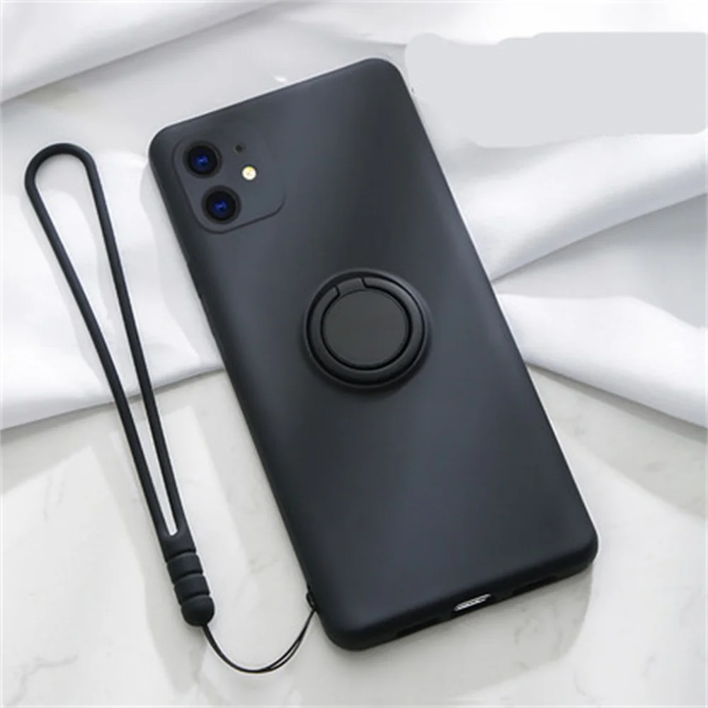 

For iphone 14 pro case With Lanyard Ring Clasp Design Soft Camera Protection Phone Case Organizers 아이폰 케이스 чехол на айфон