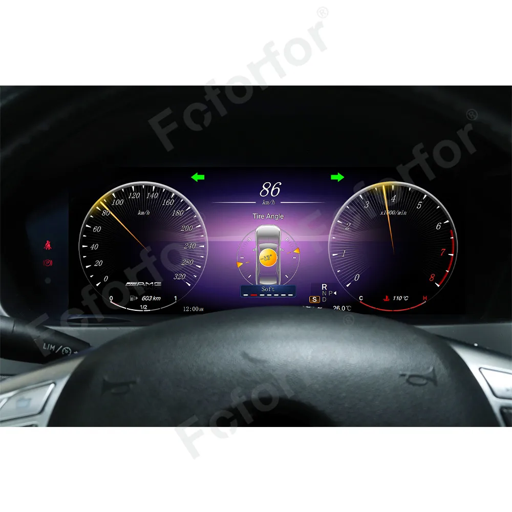 Новинка Автомобильный цифровой ЖК-дисплей для Benz C класса W204 2011-2014 Кластер