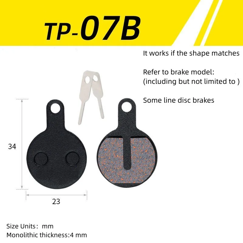 

Велосипедные дисковые тормозные колодки, полуметаллическая гидравлическая колодка для дискового тормоза SHIMANO SRAM AVID HAYES Magura Formula and Scooter, 1 пар...