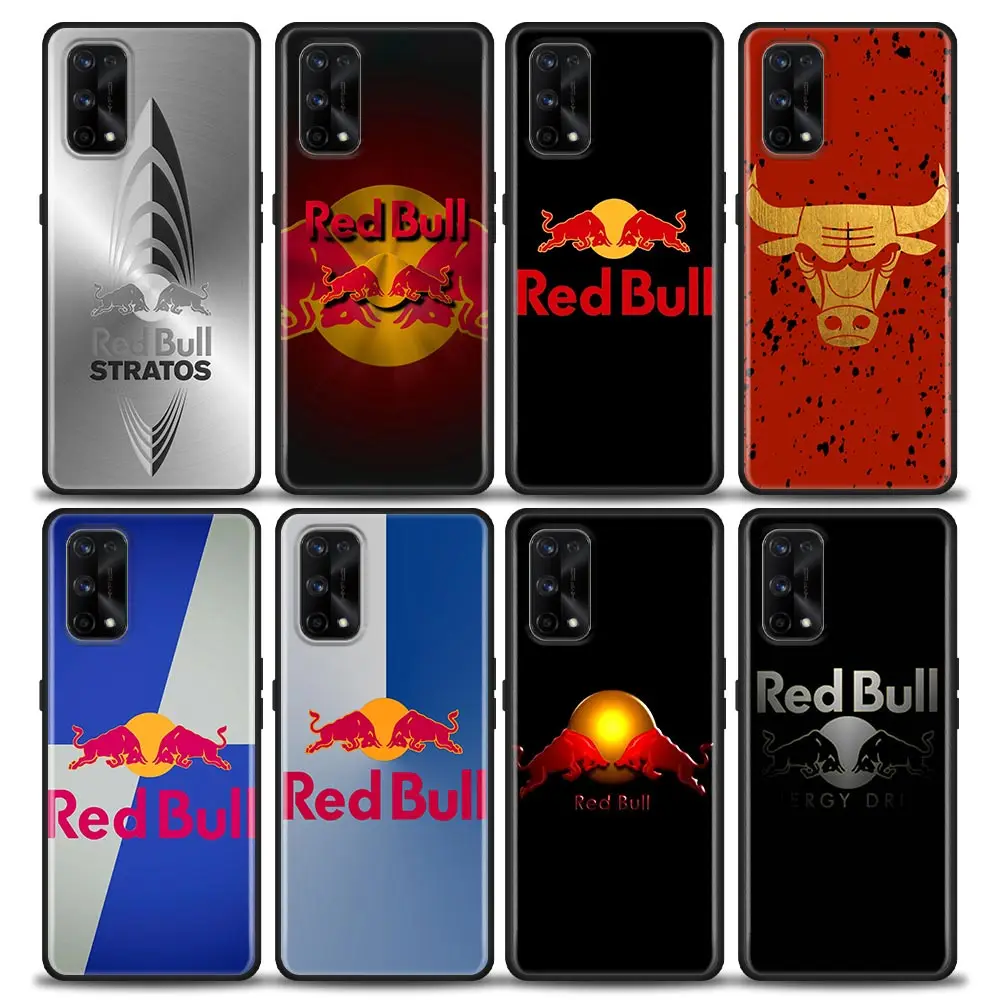

Red-d Energy B-Bull Hot Drink Case For Realme GT Neo 2 3 XT Pro Master C35 C33 C25 C21 C21Y C20 C12 C11 C3 C2 C1 Cover Funda