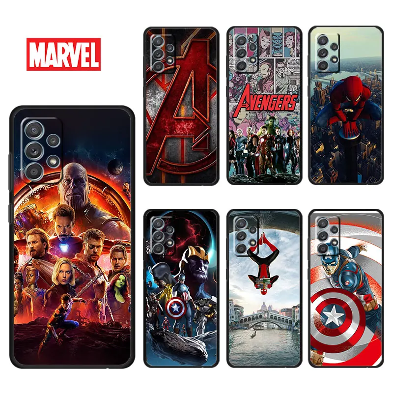Чехол для телефона Samsung Galaxy A12 A52 A51 A32 A21s A71 A02s A13 задняя крышка силиконовый мягкий
