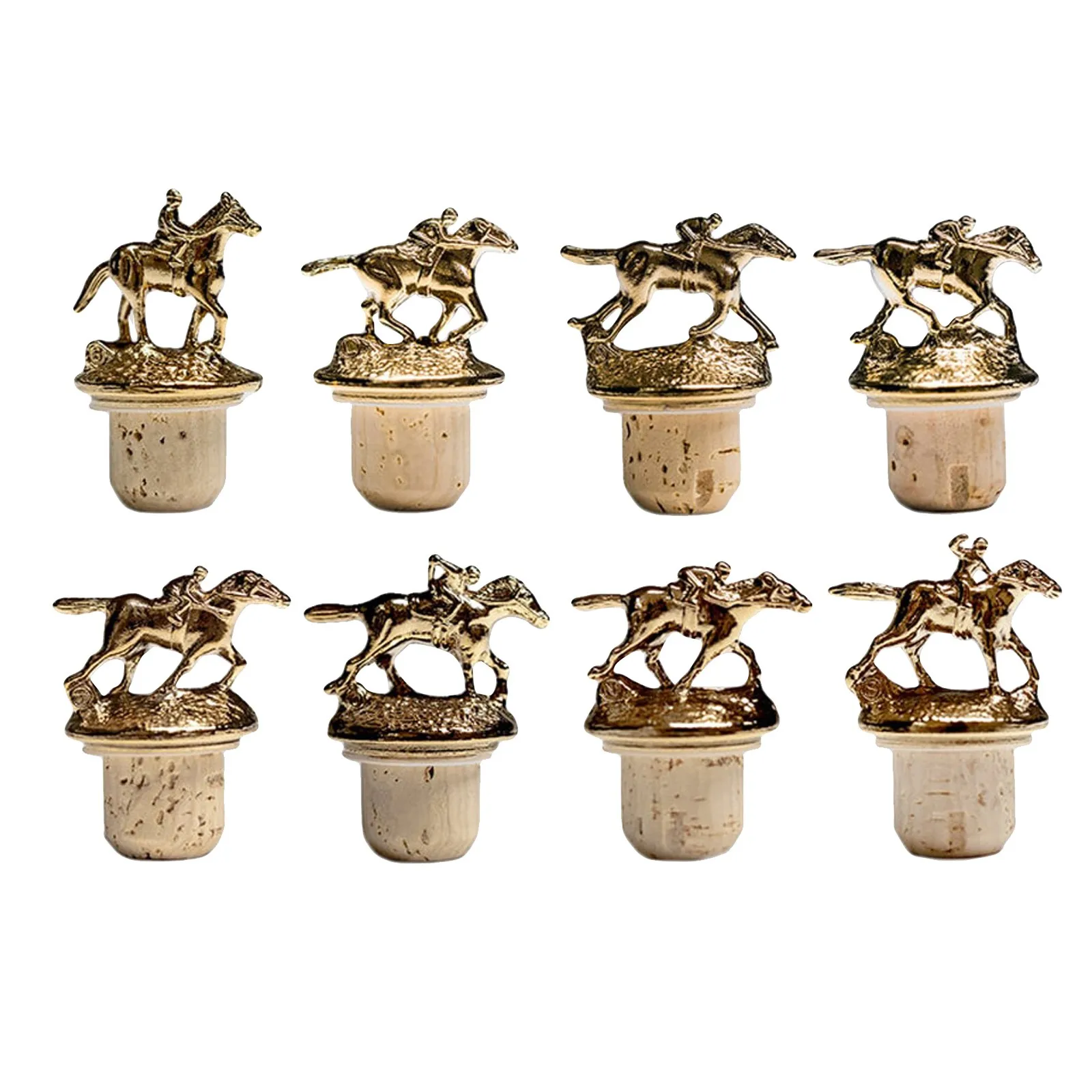 Набор из 8 пробковых бутылок Бурбонов пробка для вина Натуральные пробки