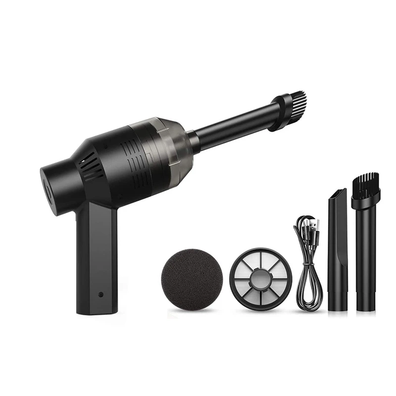 

Mini Vacuum Cordless Vacuum Keyboard Cleaner Rechargeable Desk Vacuum for Cleaning Dust,Hair,Crumbs,Cigarette Ash,Laptop