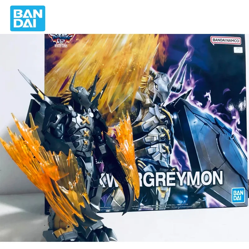 

Оригинальные фигурки Digimon, аниме фигурки-Rise Frs Black War, серая Коллекционная модель, экшн-фигурки, игрушки для мальчиков, подарки