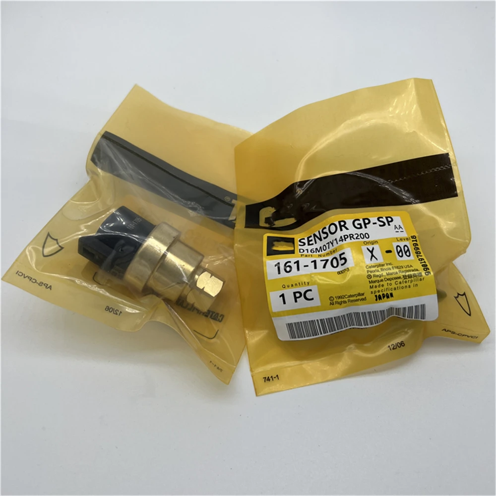 OEM 161-1705 для Caterpillarr CATT C9 C-10 C12 C15 C-15 C-18 G3508 G3512 G3516 ВАНТАЖАТЕЛЬ 3126B 3126E 1611705 Датчик