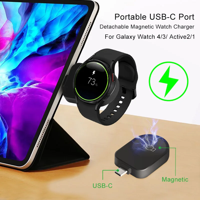 3 in 1 Wireless Charger Station Dock For Samsung Galaxy S22 S21 S20 Ultra Watch 4 3 Active 2 Magnetic 15W Qi Fast Charging Stand