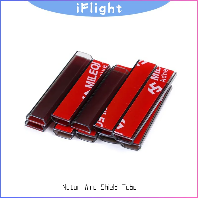 Фото 10 шт. iFlight 4in1 ESC защита кабеля двигателя тонкая трубка для Nazgul5 XL SL DC FPV гоночного дрона рама бесщеточная крышка проводов №1