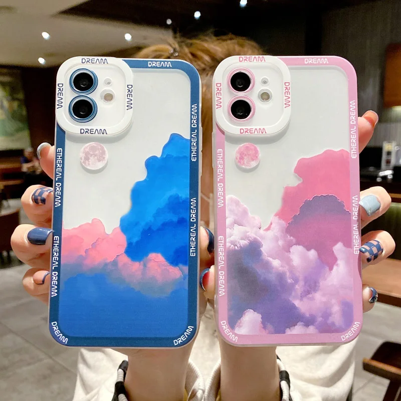 

Retro Sunset Phone Case Phone Case For Oppo Realme C21Y C25Y Narzo 50A 20i A94 A95 A93 A55 A53S A56 A35 A32 A33 A5 A9 Cover Capa