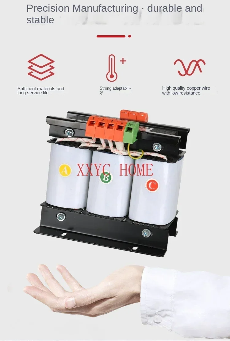 SG/SBK-10kva трехфазный сухой Сервоусилитель изоляционный трансформатор от 380 до 220 200