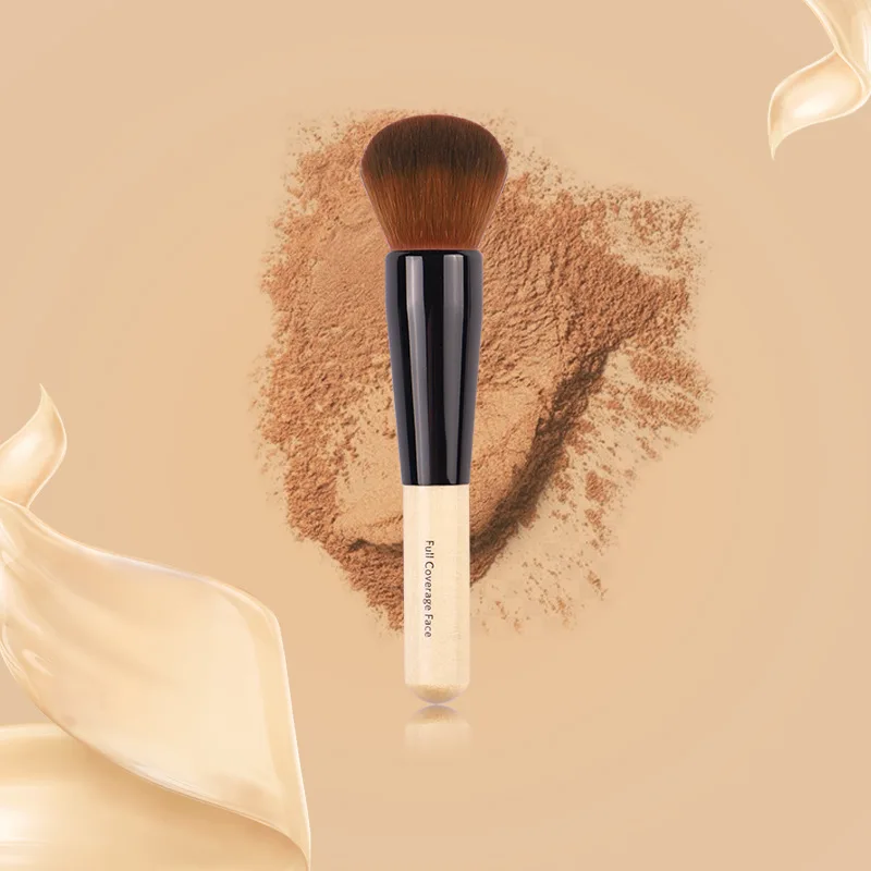 

Makeup Powder Foundation Blush Brush Mineral Powder Foundation Brush Blender Dense Full Coverage Face Foundation Brush Tool