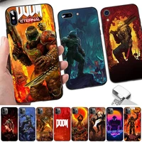 doom game eternal phone case for iphone 11 12 13 mini pro xs max 8 7 6 6s plus x 5s se 2020 xr case