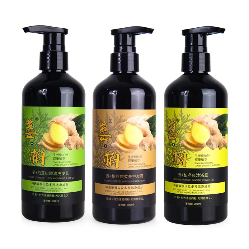 

500ml Shampoo Anti-hair Loss Dandruff-Effectively Moisturizes Repairs Hair Growth Shampoo Thicker Dense Control