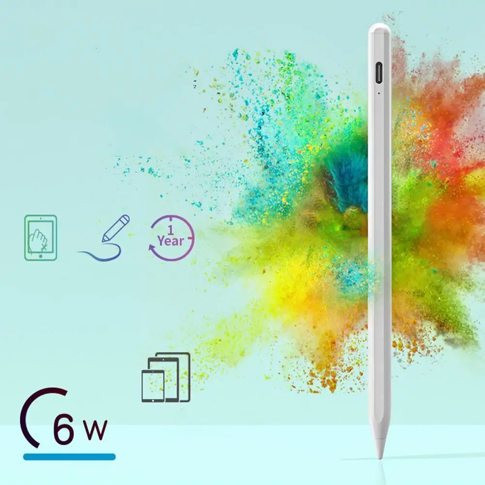 

1pc Anti-collision For 2021 2020 2019 2018 For Pencil 2 23th Gen Bluetooth Stylus Pen For Drawing Pen Y0u3 P1c3