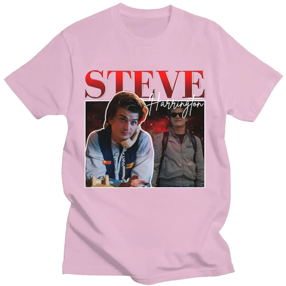 

Funny Steve Harrington T Shirt Classic Retro TV Series Stranger Things Print T-shirt Summer Casual Tee Shirt Oversize Streetwear