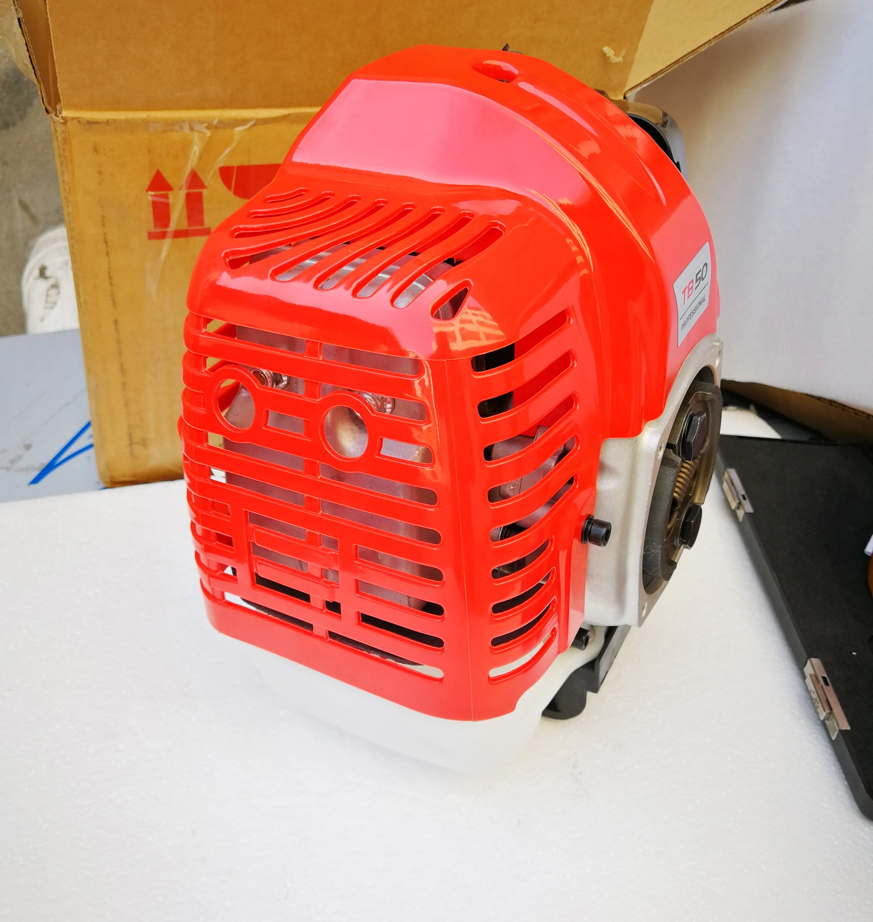 Фото TB50 2T Кусторез Триммер для травы Двигатель косилки 52CC 43CC Двигатель №2